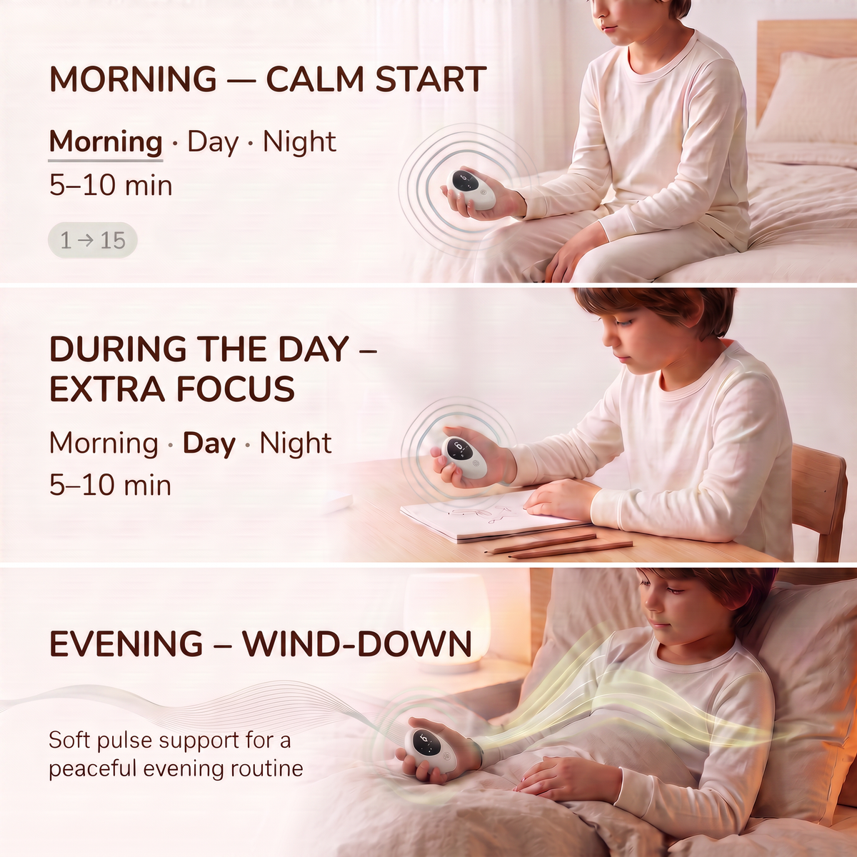 Pulsanora Calm Device
